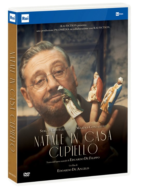 Cover for Sergio Castellitto,marina Confalone,adriano Pantaleo · Natale in Casa Cupiello (DVD) (2021)