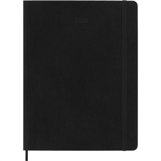 Cover for Moleskine 2024 12-Month Weekly XL Softcover Notebook (Paperback Book) (2023)