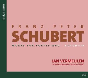 Cover for Jan Vermeulen · Schubert: Complete Works For Pianoforte Vol.4 (CD) (2014)