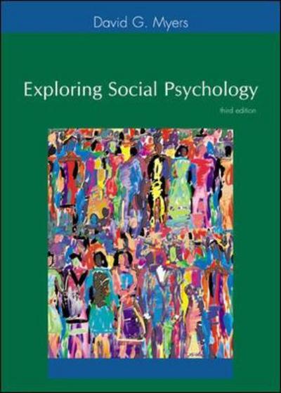 Cover for David Myers · Exploring Social Psychology with PowerWeb and Student CD-ROM (Book) (2003)