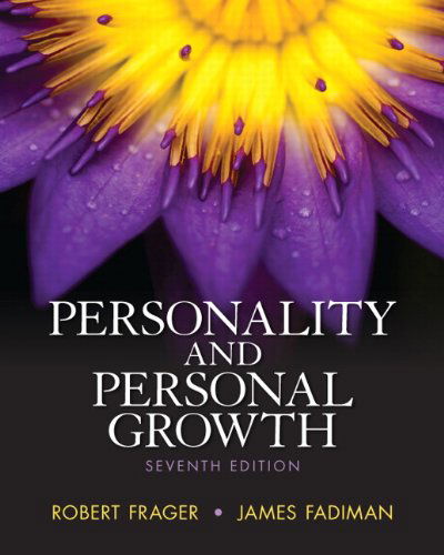 Cover for James Fadiman Ph.d. · Personality and Personal Growth (7th Edition) (Hardcover bog) (2012)