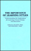 Cover for Ronald R. Sims · The Importance of Learning Styles: Understanding the Implications for Learning, Course Design, and Education (Hardcover Book) (1995)