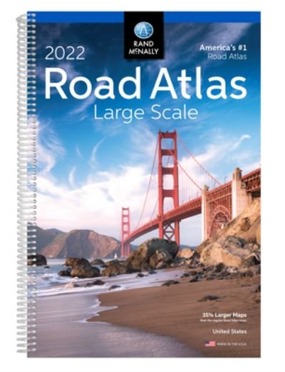 Cover for Rand McNally · Rand McNally 2022 Large Scale Road Atlas USA (Spiralbog) (2021)