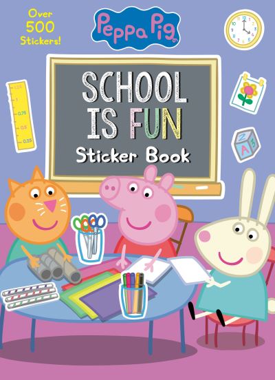 Cover for Golden Books · School is Fun Sticker Book (Paperback Book) (2021)