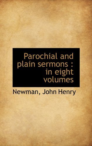Cover for Newman John Henry · Parochial and Plain Sermons: in Eight Volumes Volume 2 (Hardcover Book) (2009)