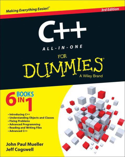 Cover for John Paul Mueller · C++ All-in-One For Dummies (Paperback Book) [3rd edition] (2014)