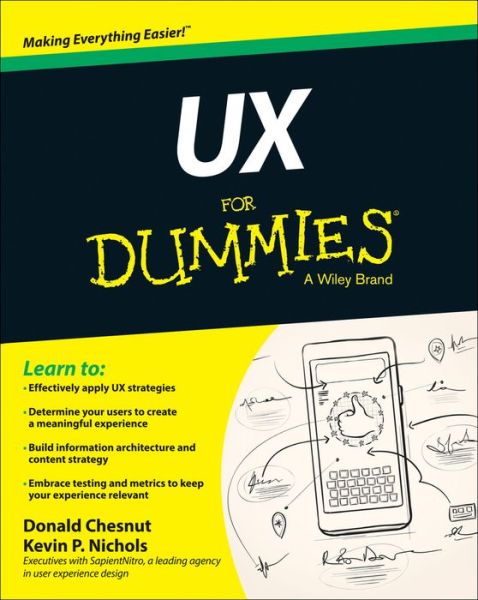 Cover for Kevin P. Nichols · UX For Dummies (Paperback Book) (2014)