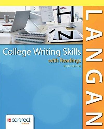 Cover for John Langan · College Writing Skills with Readings 9e with MLA Booklet 2016 (Book) (2016)