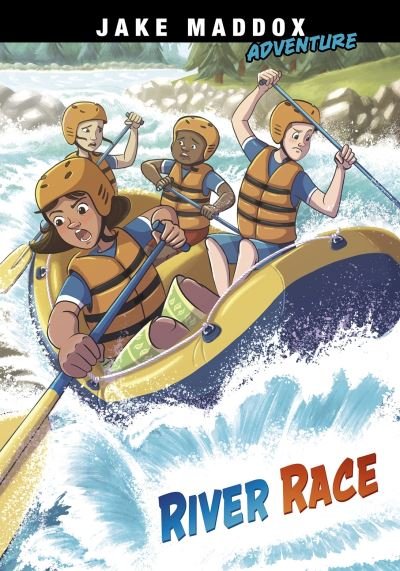Cover for Jake Maddox · River Race - Sport Stories Adventure (Paperback Book) (2021)