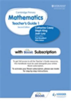 Cover for Catherine Casey · Hodder Cambridge Primary Mathematics Teacher's Guide Stage 1 with Boost Subscription (Paperback Book) (2022)