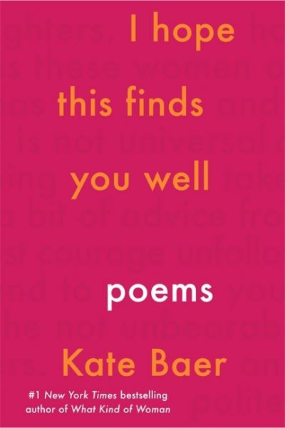 Cover for Kate Baer · I Hope This Finds You Well (Paperback Book) (2021)