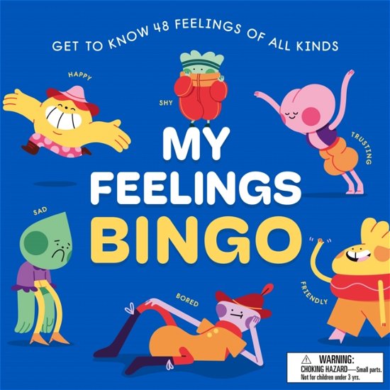 Cover for Dr Emily Midouhas · My Feelings Bingo: Get To Know 48 Feelings of All Kinds - Magma for Laurence King (SPIL) (2022)