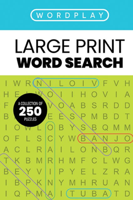 Cover for Cider Mill Press · WordPlay: A Collection of 250 Word Search Puzzles (Spiral Book) (2024)