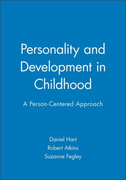 Cover for D Hart · Personality and Development in Childhood: A Person-Centered Approach - Monographs of the Society for Research in Child Development (Pocketbok) (2003)