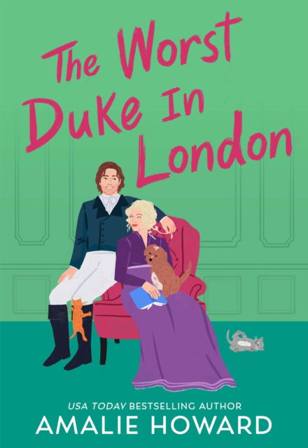 Cover for Amalie Howard · The Worst Duke in London (Paperback Book) (2024)