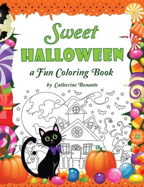 Cover for Benante Catherine M. Benante · Sweet Halloween: A Fun Coloring Book - Coloring Journeys (Pocketbok) (2017)