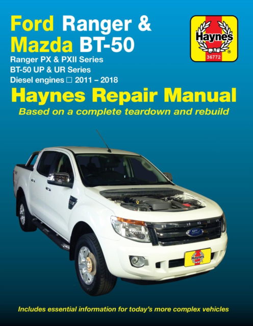 Cover for Haynes Publishing · Ford Ranger / Mazda Bt-50 (11-18) (Paperback Book) (2018)