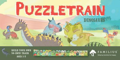 Cover for Christopher Robbins · PuzzleTrain: Dinosaurs 26-Piece Puzzle - PuzzleTrain (SPIEL) (2024)