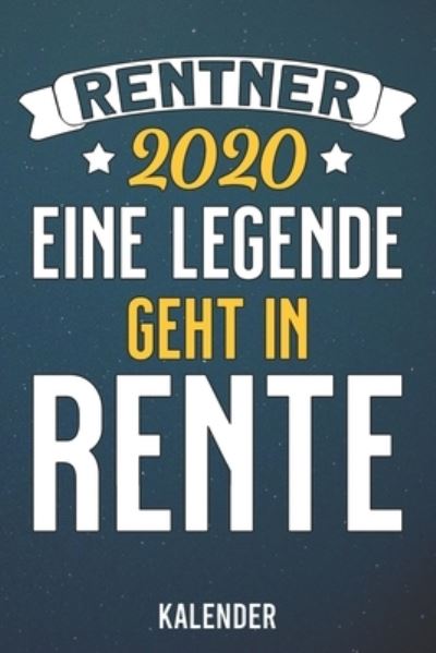 Cover for Rentner Und Rentnerin Kalender Shop · Kalender (Paperback Book) (2020)