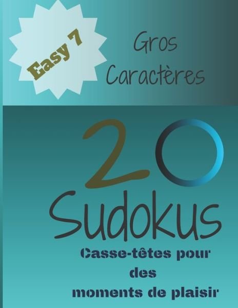 Cover for Jeuxkateny Publishing · 20 Sudokus (Paperback Book) (2019)