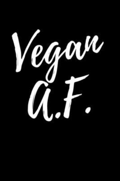 Cover for Jeelan Jones · Vegan A.F. (Paperback Book) (2019)