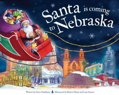 Cover for Steve Smallman · Santa is Coming to Nebraska (Hardcover Book) (2019)