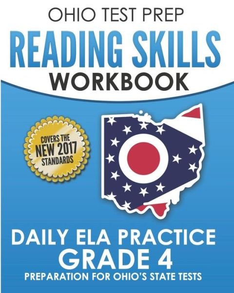 Cover for O Hawas · Ohio Test Prep Reading Skills Workbook Daily Ela Practice Grade 4 (Pocketbok) (2018)