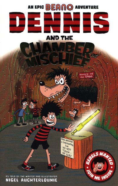 Cover for Nigel Auchterlounie · Dennis and the Chamber of Mischief - Beano (Paperback Bog) (2018)