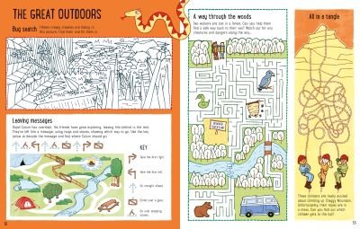 Cover for Usborne · Amazing Activity Book - Activity Book (Paperback Book) (2023)