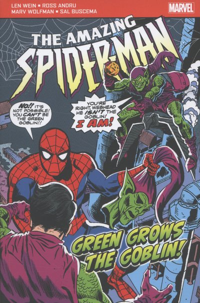 Cover for Len Wein · The Amazing Spider-Man: Green Grows the Goblin - Marvel Pocketbooks (Taschenbuch) (2013)
