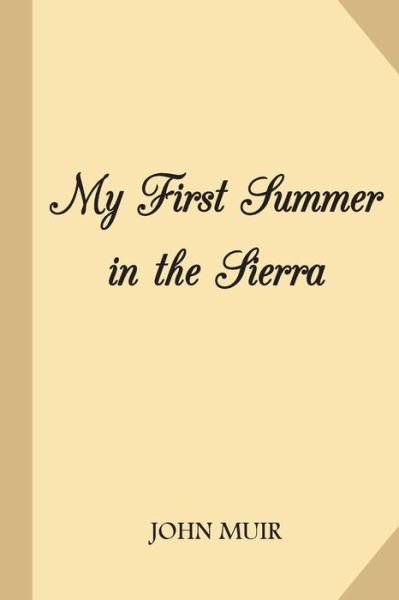Cover for John Muir · My First Summer in Sierra (Taschenbuch) (2018)