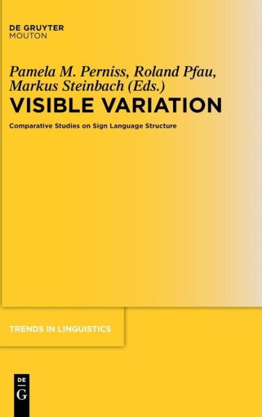 Cover for Markus Steinbach (Editor) · Visible Variation (Book) (2007)