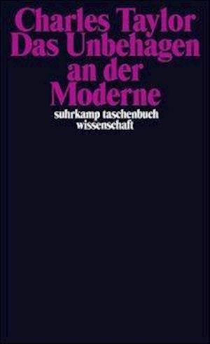 Cover for Charles Taylor · Suhrk.TB.Wi.1178 Taylor.Unbehagen (Bog)