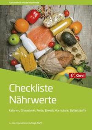 Cover for Govi Verlag · Checkliste Nährwerte (Paperback Book) (2021)