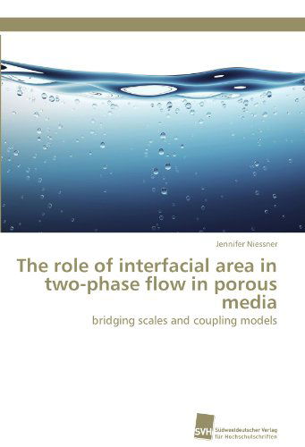 Cover for Jennifer Niessner · The Role of Interfacial Area in Two-phase Flow in Porous Media: Bridging Scales and Coupling Models (Paperback Book) [German edition] (2011)