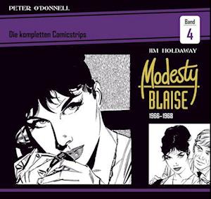 Cover for Peter O'Donnell · Modesty Blaise: Die kompletten Comicstrips / Band 4 1966 - 1968 (Buch) (2024)