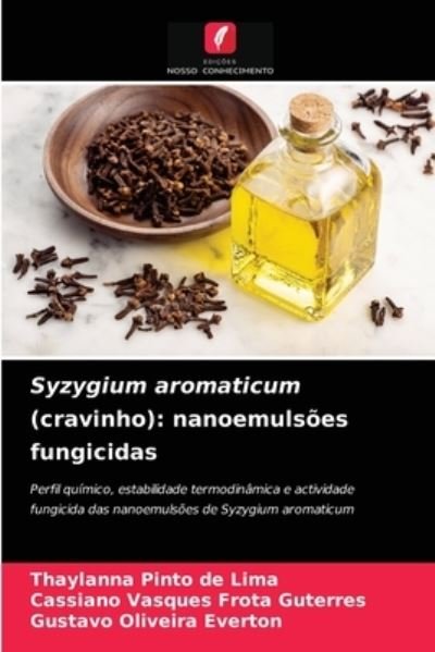 Cover for Thaylanna Pinto de Lima · Syzygium aromaticum (cravinho) (Paperback Book) (2021)