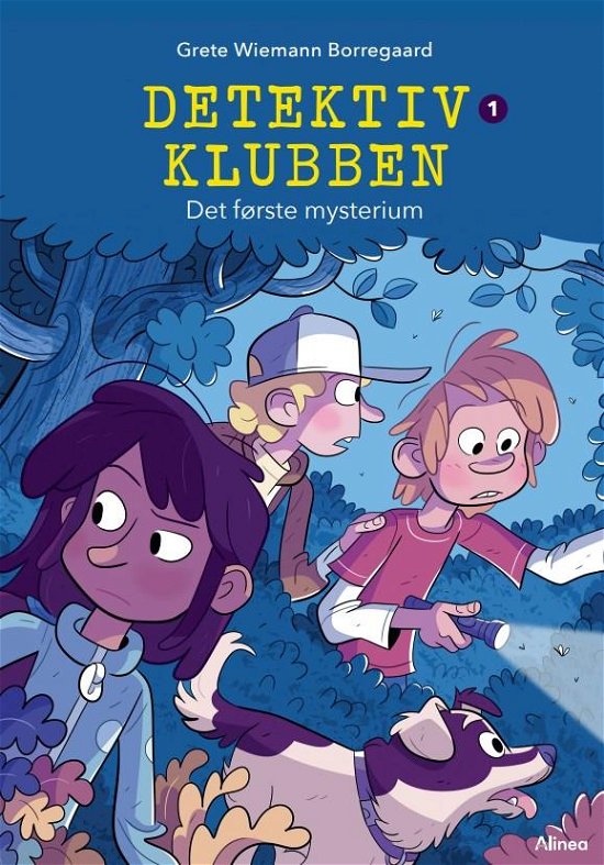 Cover for Grete Wiemann Borregaard · Læseklub: Detektivklubben 1 - Det første mysterium, Blå Læseklub (Bound Book) [1st edition] (2023)