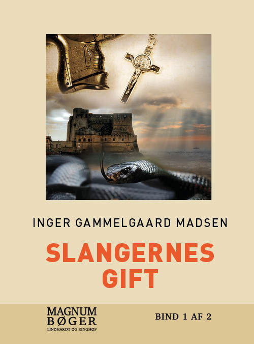 Cover for Inger Gammelgaard Madsen · Slangernes gift (Storskrift) (Sewn Spine Book) [3e uitgave] (2019)