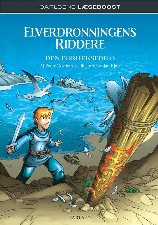 Cover for Peter Gotthardt · Elverdronningens riddere: Elverdronningens riddere 2: Den forheksede ø (Bound Book) [2nd edition] (2023)