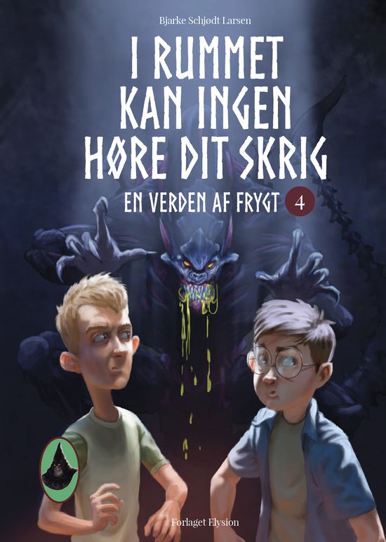 Cover for Bjarke Schjødt Larsen · En Verden af Frygt: I rummet kan ingen høre dit skrig (Hardcover Book) [1er édition] (2020)