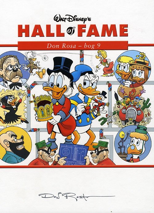 Cover for Don Rosa · Hall of Fame: Hall of Fame nr. 25 - Don Rosa 9 (Innbunden bok) [1. utgave] [Ingen] (2009)