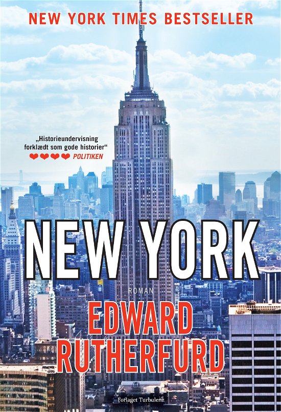 Cover for Edward Rutherfurd · New York (Hæftet bog) [2. udgave] (2012)