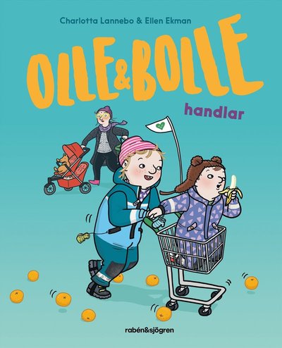 Cover for Charlotta Lannebo · Olle och Bolle handlar (Bound Book) (2023)