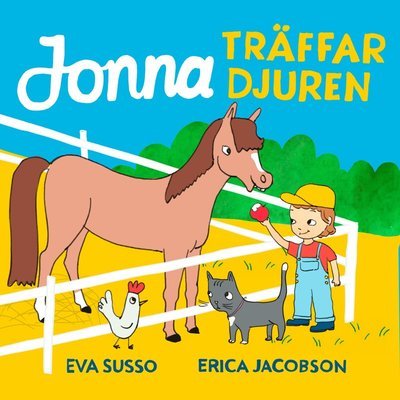 Cover for Eva Susso · Jonna träffar djuren (Board book) (2018)