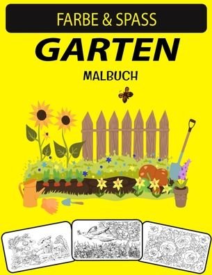 Cover for Black Rose Press House · Garten Malbuch (Paperback Book) (2020)
