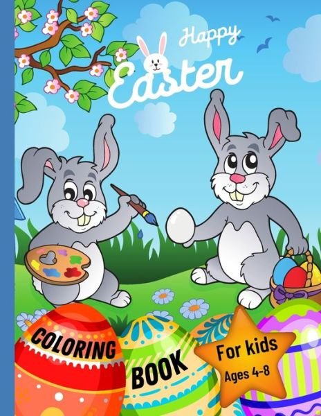 Cover for Unicorn Love Press · Easter Coloring Book (Paperback Book) (2021)