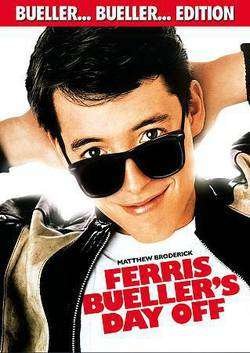 Cover for Ferris Bueller's Day off (DVD) (2017)
