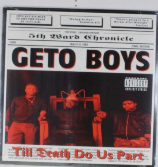 Cover for Geto Boys · Til Death Do Us Part (LP) (2014)
