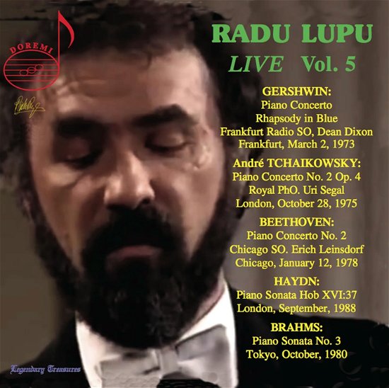Radu Lupu Live Vol. 5 - Beethoven,l.v. / Brahms / Lulu - Music - DOREMI - 0061297822782 - April 19, 2024